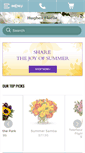 Mobile Screenshot of hughesflorist.com